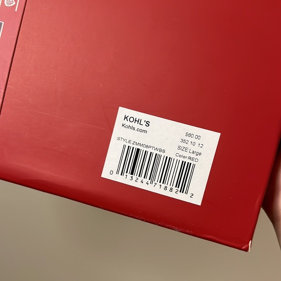 Elf Christmas Pajamas Set Men’s Large NWT - Picture 6 of 7